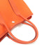 HERMES PHW Garden Party TPM Tote Shoulder Bag Canvas Flame orange