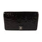 CHANEL CC SHW Long Wallet Patent Leather Black v1