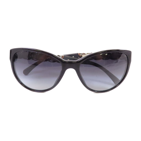 CHANEL CC Sunglasses 5215-Q SPVC Metal Black