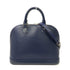 LOUIS VUITTON LV SHW Alma PM 2 Way Shoulder Handbag M40948 Epi Leather Navy