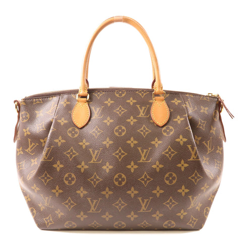 LOUIS VUITTON LV GHW Turenne MM 2 Way Shoulder Bag Handbag M48814 Monogram Brown v2