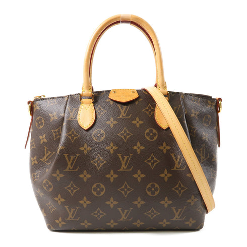 LOUIS VUITTON LV GHW Turenne PM 2 Way Shoulder Bag Handbag M48814 Monogram Brown