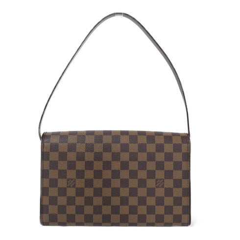 LOUIS VUITTON LV Tribeca Ron Shoulder Bag N51160 Damier Ebene Brown