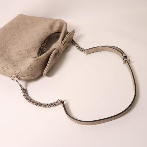 LOUIS VUITTON LV SHW Why Knot PM Shoulder Bag M20701 Mahina Beige