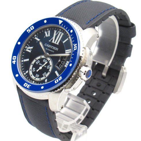 CARTIER Caliber De Cartier Diver Automatic Watch WSCA0010 Stainless Steel Rubber