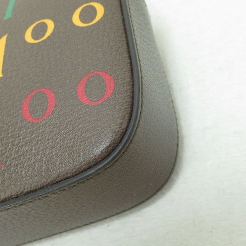 GUCCI GG Belt Waist Bag 602695 Leather Brown Dark Brown