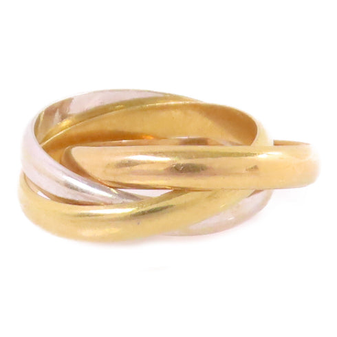 JEWELRY Ring US#4.75 18K Yellow Gold 18K Rose Gold 18K White Gold