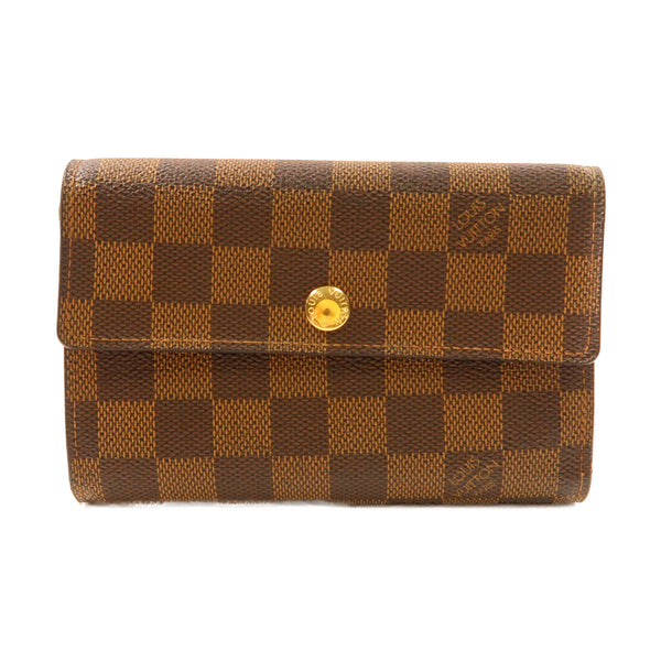LOUIS VUITTON LV GHW Wallet Damier N63067 Brown