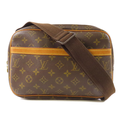 LOUIS VUITTON LV GHW Reporter PM Shoulder Bag M45254 Monogram Brown v11