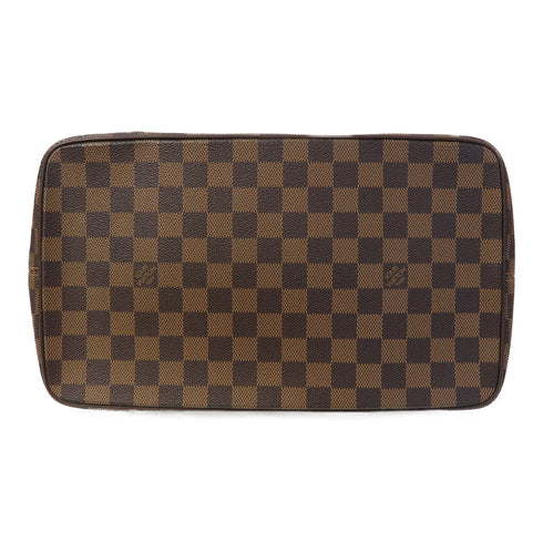LOUIS VUITTON LV GHW Saleya MM Shoulder Bag N51182 Damier Ebene Brown