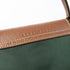 Longchamp Hand Bag/Tote Bag Nylon Green