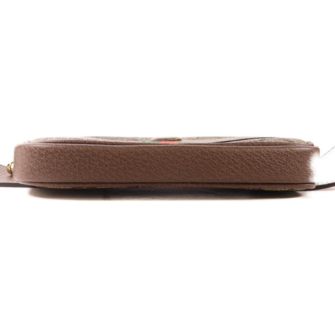GUCCI GG Ophidia Belt Bag Coated Canvas Brown 519308
