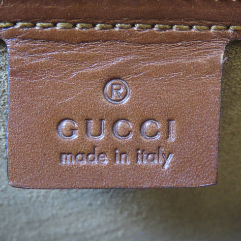 GUCCI GG GHW GG Supreme Handbag 2 Way Bag 409531 Coated Canvas Brown