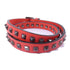 Valentino Bracelet Accessories Calfskin Leather Red