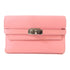 HERMES PHW Kelly Wallet Trifold Wallet Epsom Leather Rose Confetti Pink