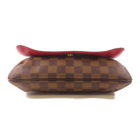 LOUIS VUITTON LV GHW Musette Tango Shoulder Crossbody Bag Damier Brown