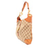 GUCCI GG GHW Shoulder Bag 120888 Canvas/Calfskin Leather