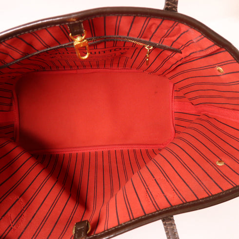 LOUIS VUITTON LV GHW Neverfull MM Tote Bag Damier Ebene N41358 Brown