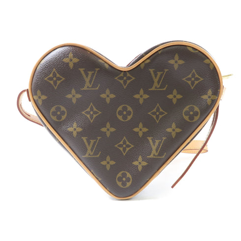 LOUIS VUITTON LV GHW Game On Coeur Shoulder Bag M57456 Monogram Brown v1