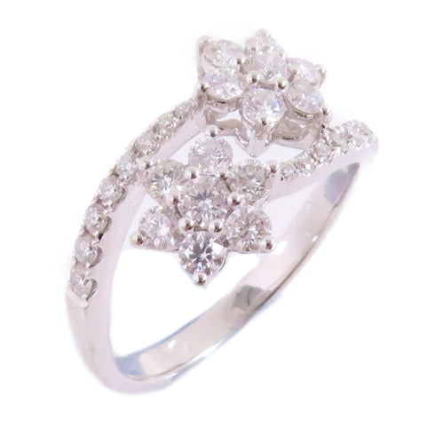 JEWELRY Diamond Ring US#6.25 18K White Gold