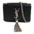 SAINT LAURENT YSL SHW Shoulder Bag Calfskin Leather DMR354120 Black