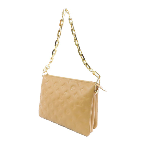 LOUIS VUITTON LV GHW Coussin PM Bag 2 Way Shoulder M21261 Monogram-Embossed Lamb