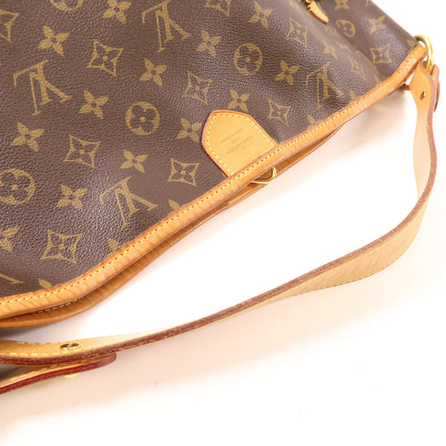 LOUIS VUITTON LV GHW Delightful GM Shoulder Bag M40354 Monogram Brown