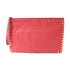 VALENTINO GHW Pouch Clutch Bag BFH147BOL Leather Pink