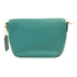 COACH GHW Shoulder Bag C2815 Calfskin Leather Green
