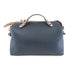 FENDI SHW By The Way 2 Way Shoulder Bag Calfskin Leather Blue/Beige