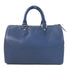LOUIS VUITTON LV SHW Speedy 30 Handbag Boston Bag M59022 Epi Blue