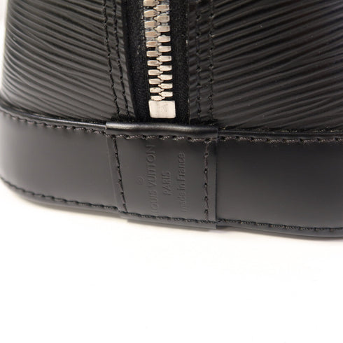 LOUIS VUITTON LV SHW Alma PM Hand Bag M40302 Epi Black