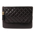 CHANEL CC Clutch Bag Pouch Leather