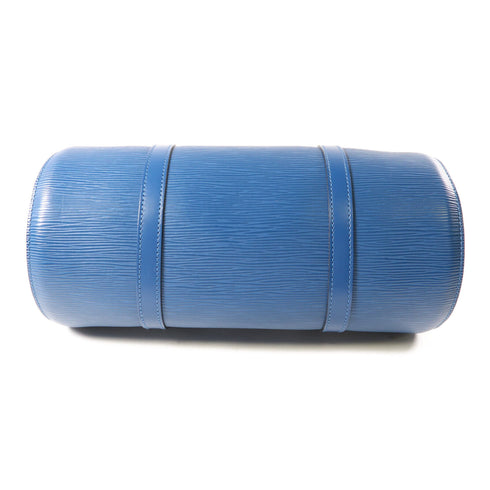 LOUIS VUITTON LV Soufflot Handbag M52225 Epi Blue v2