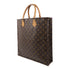 LOUIS VUITTON LV GHW Sac Plat Tote Bag M51140 Monogram Brown