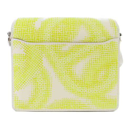 HERMES PHW Mini Roulis Circuit Shoulder Bag Crossbody Veau Swift Nata/Lime