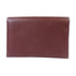 HERMES GHW Pochette Fortunio Clutch Bag Evercolor Leather Bordeaux