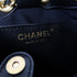 CHANEL Quilted CC GHW Chain Shoulder Bag Lambskin Leather Black v7