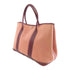 HERMES PHW Garden Party PM Tote Shoulder Bag Canvas Pink