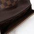 LOUIS VUITTON LV GHW Emilie Long Bifold Wallet N63019 Damier Ebene Brown