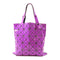 BAO BAO ISSEY MIYAKE Tote Bag PVC Purple
