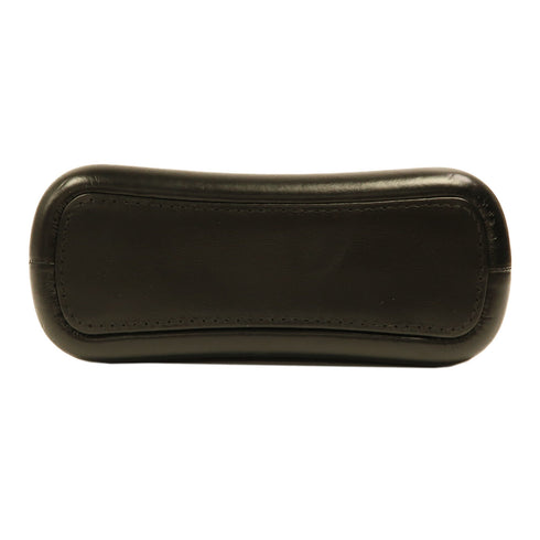 CHANEL CC Gabrielle Small Shoulder Bag Rattan Black/Brown