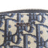Christian Dior CD SHW A5 FLAT CASE Clutch Bag Canvas Blue