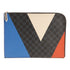 LOUIS VUITTON LV SHW Pochette Jules GM Clutch Bag N41594 Damier Cobalt