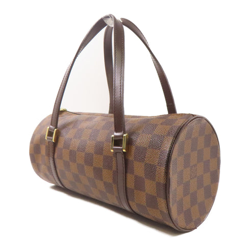 LOUIS VUITTON LV GHW Papillon PM Handbag Tote Bag N51304 Damier Ebene Brown