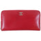CHANEL CC SHW Long Wallet Calfskin Leather Red