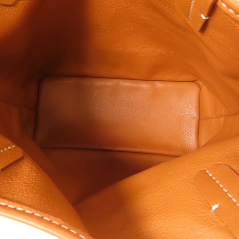 GOYARD SHW Anjou Mini Handbag PVC Coated Canvas Brown