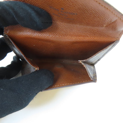 LOUIS VUITTON LV Origami Compact Wallet M40488 Monogram Brown