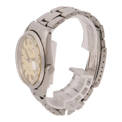 TUDOR Vintage Prince Oysterdate Automatic Watch 7106 Stainless Steel Gold