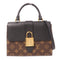 LOUIS VUITTON LV GHW Locky BB 2 Way Shoulder Bag M44141 Monogram Brown Black